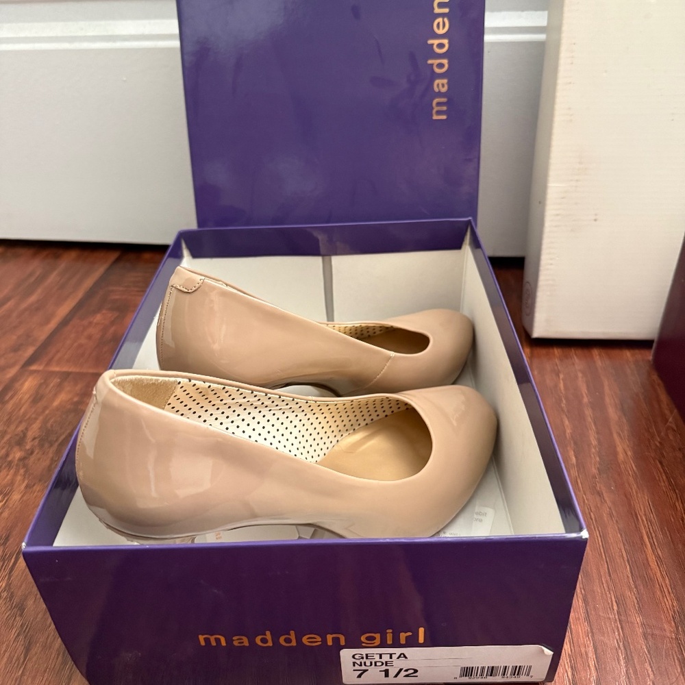 Madden girl nude heels